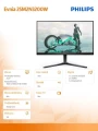 Philips Monitor Evnia 24.5 25M2N3200W 240Hz HDMIx2