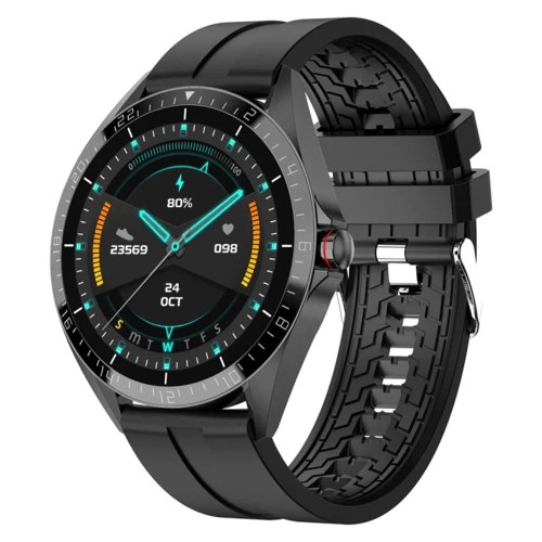 Kumi Smartwatch GW16T 1.28" 220 mAh czarny