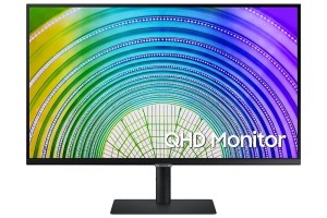 Samsung Monitor 32 cale ViewFinity S60UA VA 2560x1440 WQHD 16:9 1xHDMI 1xDP 1xUSB-C 90W 3xUSB 3.0 LAN 5ms PinP/PbyP 75Hz HAS+PIV płaski 3YOn-Sit
