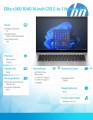 HP Inc. Notebook x360 1040 G10 W11P/14 i5-1335U/512/16  81A07EA