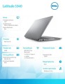 Dell Notebook Latitude 5340/Core i5-1345U/16GB/512GB SSD/13.3 FHD/Integrated/FgrPr &amp; SmtCd/FHD/IR Cam/Mic/WLAN + BT/Backlit Kb/3 Cell/W11Pro
