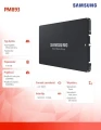 Samsung Dysk SSD PM893 DCT 3480GB MZ7L33T8HBLT-00W07 SATA
