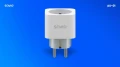 Savio Inteligentne gniazdko Wi-Fi 16A Pomiar zużycia energii, AS-01 Białe