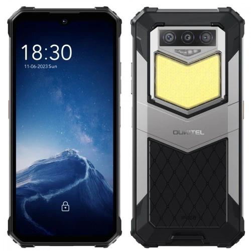 OUKITEL Smartfon WP26 8/256GB DualSIM 10000 mAh czarny
