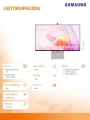 Samsung Monitor 27cali LS27C902PAUXDU IPS 5120x2880 5K/UHD+ 16:9 1xminiDP 1xTB4.0 (90W/15W) 3xUSB3.0 WiFi/BT 5ms HAS+PIVOT głośniki płaski SMART 3lata