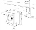 Whirlpool Pralka do zabudowy BIWMWG81485PL