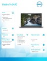 Dell Notebook Vostro 14 (3430) Win11Pro i5-1335U/8GB/256GB SSD/14.0 FHD/Intel UHD/FgrPr/Cam &amp; Mic/WLAN + BT/Backlit Kb/3 Cell/3YPS Aluminium