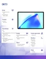 OUKITEL Tablet OKT3 8/256GB 8250 mAh 10.51" niebieski