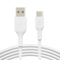 Belkin Kabel PVC USB-C do USB-A 15 cm biały