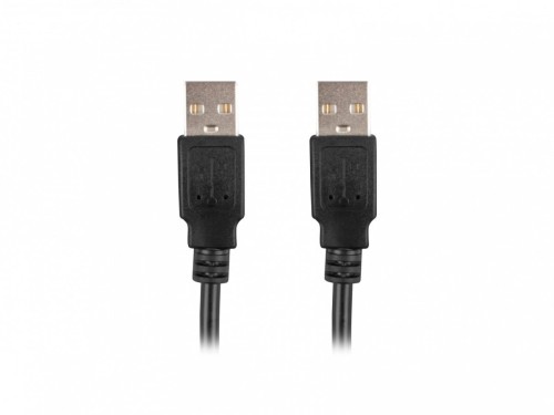 Lanberg Kabel USB-A M/M 2.0 1.8m Czarny