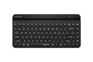 A4 Tech Klawiatura FStyler FBK30 czarna 2.4GHz + BT (silent)