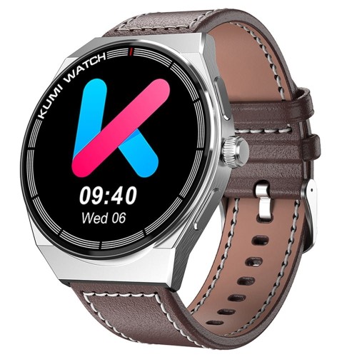 Kumi Smartwatch Kumi GT5 MAX 1.39 cala 290 mAh Srebrny