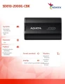 Adata Dysk SSD External SD810 2TB USB3.2C 20Gb/s Black