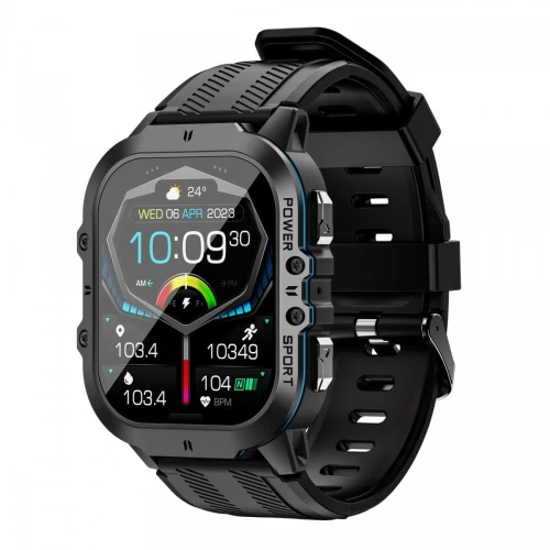 OUKITEL Smartwatch BT20 Rugged 1.96" 350 mAh niebieski