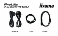 IIYAMA Monitor ProLite XU2293HSU-B6 21.5 cala  IPS,100Hz,FHD,1ms,HDMI,DP,2xUSB,2x2W, FreeSync