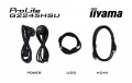 IIYAMA Monitor 22 cale G2245HSU-B1 IPS,FHD,100Hz,1ms,2xUSB,HDMI,DP,2x2W,  FreeSync