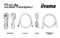 IIYAMA Monitor 27 cali ProLite XUB2792QSU-W6 IPS,QHD,HAS(150mm),100Hz,4xUSB3.2,SLIM