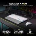 Corsair Klawiatura optyczno-mechaniczna K70 Pro RGB Biała