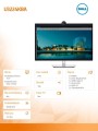 Dell Monitor U3224KBA 31,5" IPS Black LED 6K 6144x3456/16:9/HDMI/miniDP/USB-C/USB/Thunderbolt/Kamera/Speakers/Mikrofon/3Y