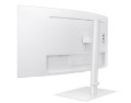 Samsung Monitor 34 cale ViewFinity S6 VA 3440x1440 UWQHD 21:9 1xHDMI 1xDP 2xTB 4.0(90W/15W) 3xUSB 3.0 LAN(RJ45) 5ms 100Hz HAS+PIV zakrzyw. gł. biały 3