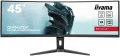 IIYAMA Monitor 45 cali G-Master GCB4580DQSN-B1, VA,DQHD,165HZ,USB-C-DOCK,RJ45,32:9,  1500R,450cd/m2,3000:1,0.8ms,3xUSB,2xHDMI,1xDP,2x3W,PowerDelivery-