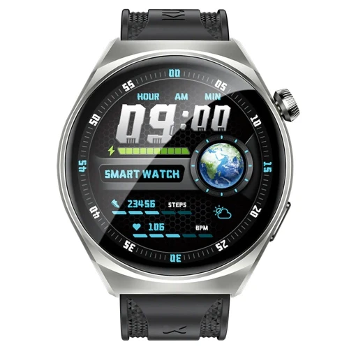 Kumi Smartwatch Kumi GW6 1.43" 300 mAh srebrny
