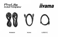 IIYAMA Monitor 32 cale X3270QSU-B1 IPS,WQHD,HDMI,DP,100Hz,250cd,3ms,2x2W,   3xUSB(3.2),FlickerFree,VESA