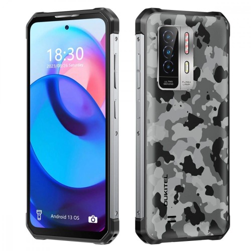 OUKITEL Smartfon WP27 12/256GB 8500 mAh DualSIM camouflage