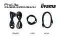 IIYAMA Monitor 24 cale XUB2490HSUH-B1 IPS,FHD,CAM,MIC,HDMI,DP,3xUSB(3.2),  100Hz,250cd,4ms,ADAPTIVE SYNC,FlickerFree,2x2W,WINDOWS HELLO