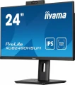 IIYAMA Monitor 24 cale XUB2490HSUH-B1 IPS,FHD,CAM,MIC,HDMI,DP,3xUSB(3.2),  100Hz,250cd,4ms,ADAPTIVE SYNC,FlickerFree,2x2W,WINDOWS HELLO