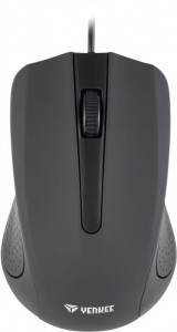 YENKEE Mysz przewodowa USB, 3 przyciski , gumowana powierzchnia