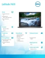 Dell Notebook Latitude 7450 Win11Pro Ultra 7 165U/16GB/512GB SSD/14.0 FHD+ 250nits/Intel Graphics/FgrPr&amp;SmtCd/FHD/IR Cam/Mic/WLAN+BT/BlitKb/3cECh/vPro