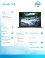 Dell Notebook Latitude 7450 Win11Pro Ultra 5 125U/16GB/512GB SSD Gen4/14.0 FHD+/Int/FgrPr&amp;SmtCd/FHD/IR Cam/Mic/WLAN+BT/Backlit Kb/3C/3YPS