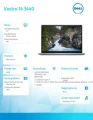Dell Notebook Vostro 14 (3440) Win11Pro i5-1334U/16GB/512GB SSD/14 2.2K/Intel Iris Xe/FgrPr/Cam &amp; Mic/WLAN + BT/Backlit Kb/3 Cell/3YPS