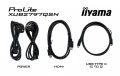 IIYAMA Monitor 27 cali XUB2797QSN-W1 IPS,QHD,USB-c Dock 65W,HDMI, WHITE
