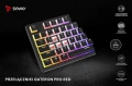 Savio Klawiatura mechaniczna bezprzewodowa PHENIX, Gateron Red Pro, Pudding
