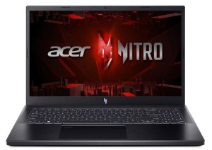 Acer Laptop Gaming Acer Nitro 5 15 ANV15-51 i5-13420H 15.6 FHD IPS   144Hz/16GB/512GB/RTX 3050 6GB/NoOS/Black