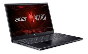 Acer Notebook Gaming  Nitro 5 15 ANV15-51-778C i7-13620H/ 15.6 FHD IPS 144Hz/16GB/512GB/RTX 4060 8GB/NoOS/Obsidian Black