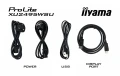 IIYAMA Monitor 24 cale XU2495WSU-B7 IPS,16:10,300cd,4ms,HDMI,DP,3xUSB(3.2),  1xUSB-c,2x2W,FlickerFree