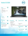 Dell Notebook Vostro 15 (3530) Win11Pro i7-1355U/8GB/512GB SSD/15.6 FHD/Intel UHD/FgrPr/Cam &amp; Mic/WLAN + BT/Backlit Kb/3 Cell/3YPS