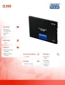 GOODRAM Dysk CL100 G3 120GB  SATA3 2,5