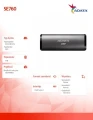 Adata Dysk zewnętrzny SSD SE760 1TB USB3.2-A/C Tytanowy