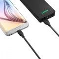 AUKEY CB-MD1 Black szybki kabel Quick Charge micro USB-USB | 1m | 5A | 480 Mbps