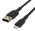 Belkin Kabel Braided USB- Lightning 1m czarny
