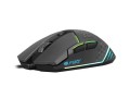 NATEC Mysz Fury Battler 6400 DPI dla graczy podświetlenie Czarna