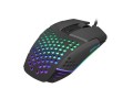 NATEC Mysz Fury Battler 6400 DPI dla graczy podświetlenie Czarna