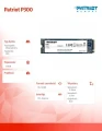 Patriot Dysk SSD 512GB Viper P300 17 00/1200 M.2 2280 non-US
