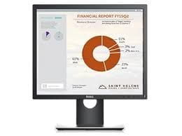 Dell Monitor 19 P1917S IPS LED SXGA 1280x1024 /5:4/HDMI(1.4)/DP(1.2)/VGA/2xUSB 2.0/3xUSB 3.0/3Y PPG