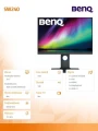Benq Monitor 24 cale SW240 LED IPS 5ms/20mln:1/HDMI