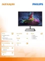 Philips Monitor 242E1GAJ 23.8 cala VA 144Hz HDMI DP
